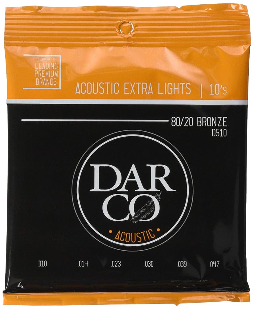 Amazon.co.jp: DARCO アコースティックギター弦 Darco Acoustic
